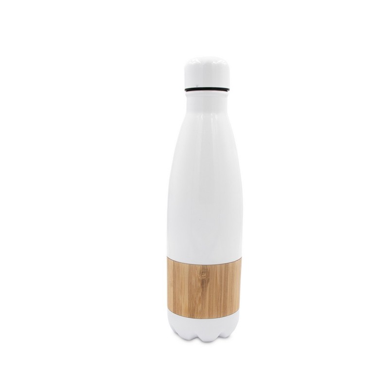 Butelka termiczna 500 ml z bambusowym elementem Blake V4855