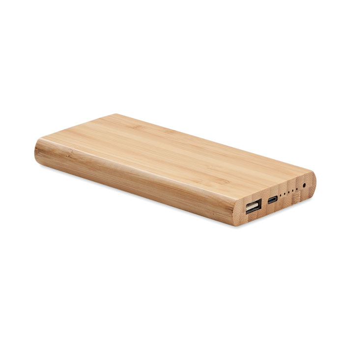 Bambusowy power bank 6000 mAh MO6815